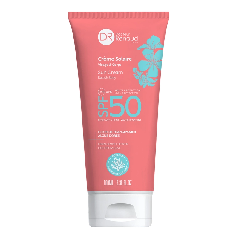 کرم ضد آفتاب صورت و بدن دکتر رناد با  SPF 50 | حجم ۵۰میل